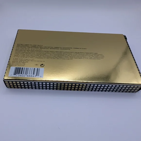 New!! Whitney Houston Black and Gold Eyeshadow Palette